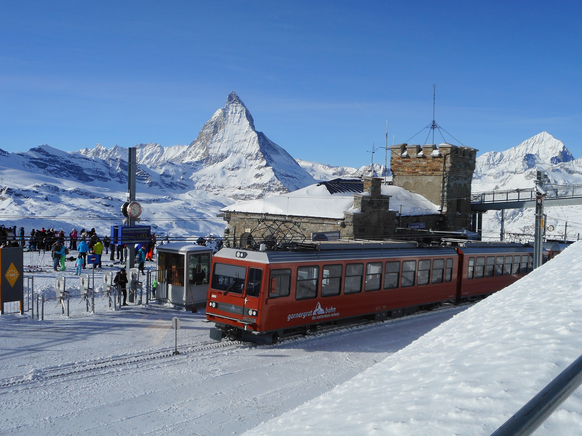 Zermatt, uma das estações de esqui mais luxuosas dos Alpes Suíços