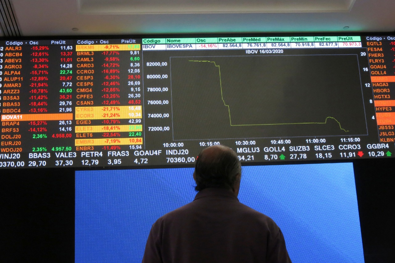 Ibovespa à vista avança nos primeiros negócios de semana cheia