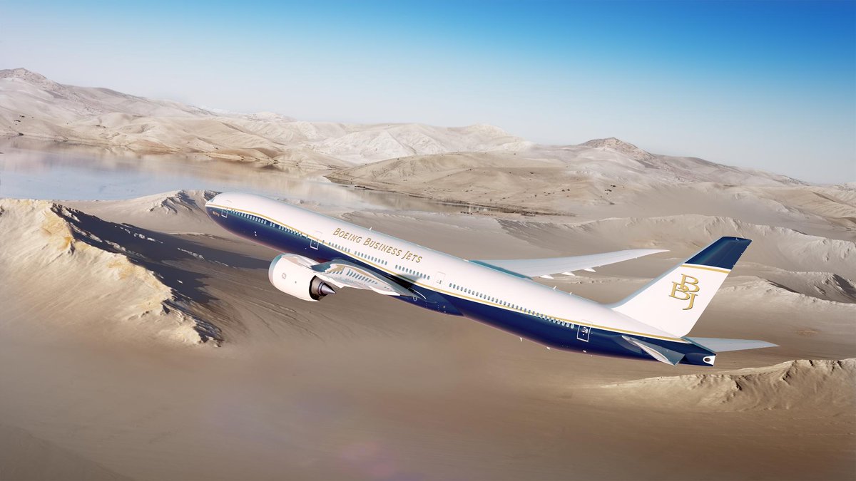 Boeing BBJ 777X: O maior e mais luxuoso dos jatos particulares